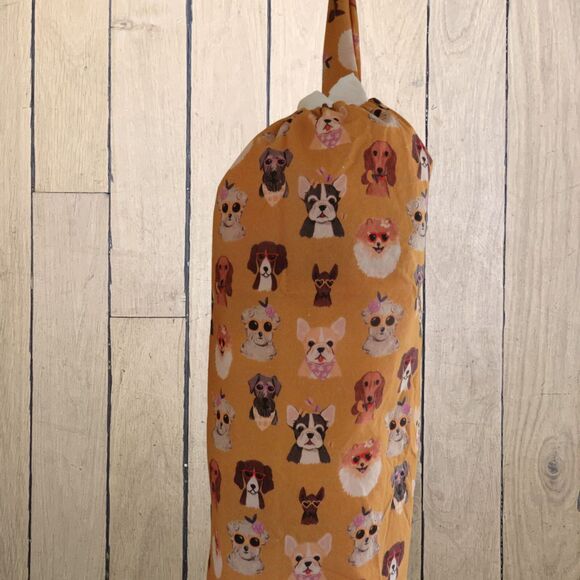 Plastic Bag Holder, Shopping Bag Dispenser With Dogs - Picture 2 of 7